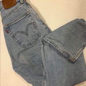 Women’s Levi’s Ribcage Straight Ankle Jeans